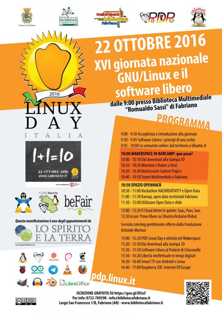 Linux Day Fabriano 2016