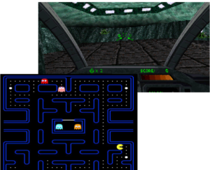 Retrogames Pacman e Descend